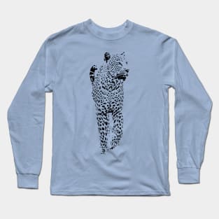 Leopard on the Prowl | African Wildlife Long Sleeve T-Shirt